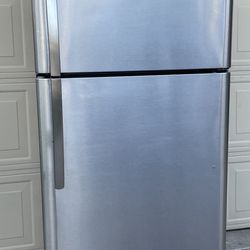 Frigidaire Stainless Steel Refrigerator.