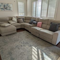 Sectional Sofa and dining table