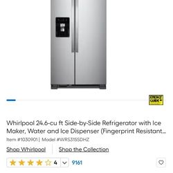 Whirlpool Refrigerator 