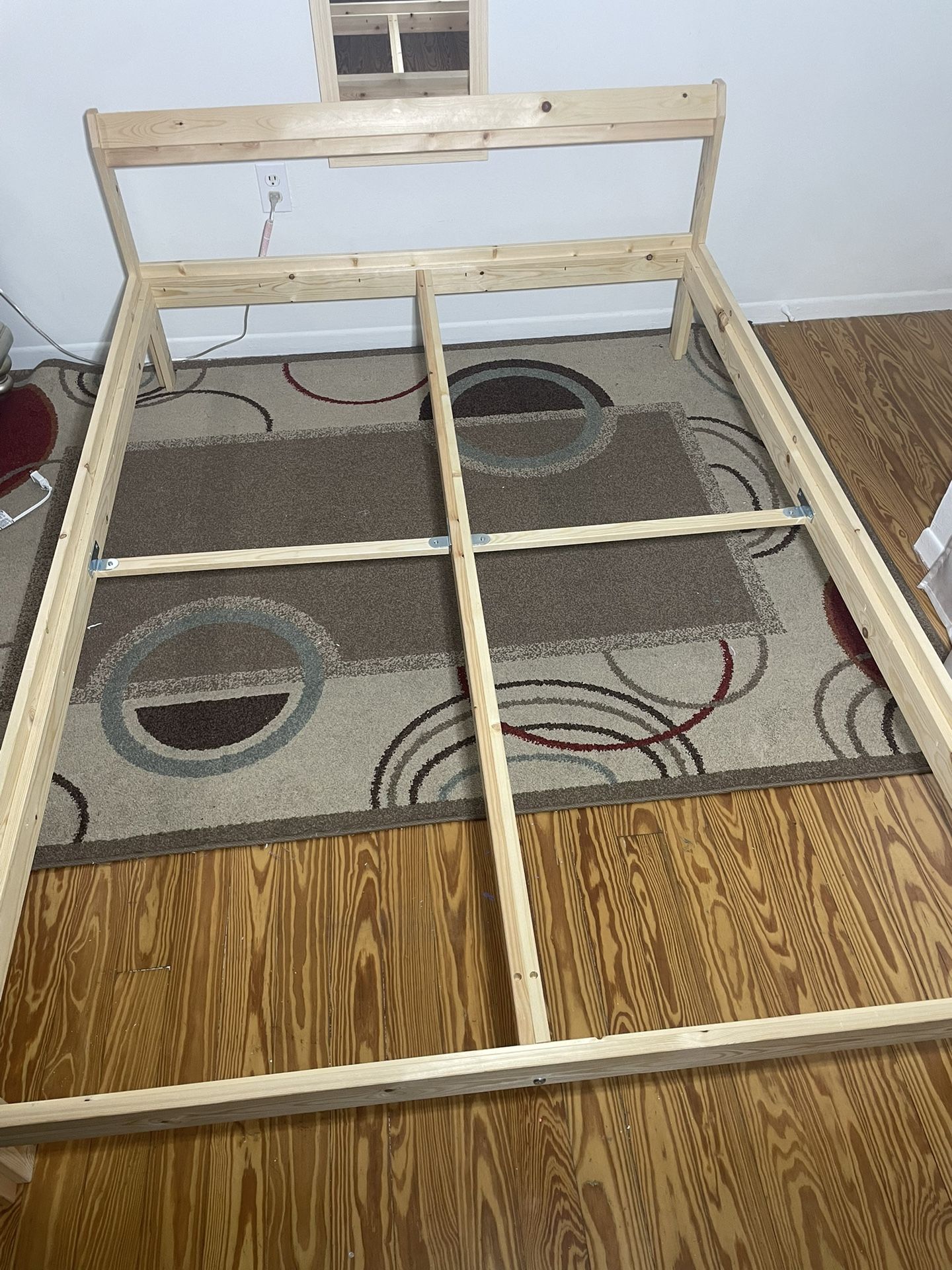 cama con espejo