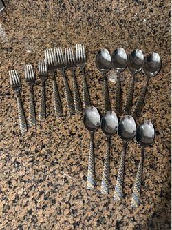 15-piece fork & knife set