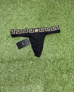 Size XXL - Versace Cotton Jersey Thong