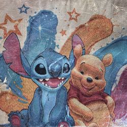 Stitch &&' Pooh Bear Tote Bag