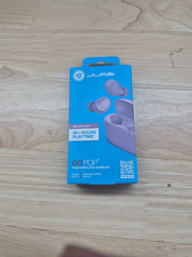 JLab Go Pop+ True Wireless Bluetooth Earbuds