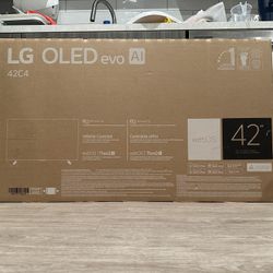 LG C4 OLED TV 42 Inch BRAND NEW + FREE Philips Hue Gradient Lightstrip For 75 Inch TV