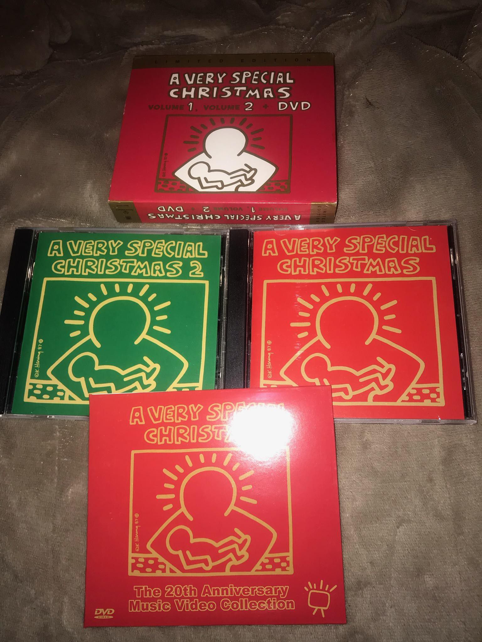 Very Special Christmas Vol 1 & Vol 2 CD Set Bonus DVD Limited Edition