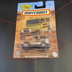 Matchbox Off Road Rally 1968 Toyota Land Cruiser FJ40