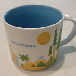 Starbucks You Are Here Collection California Coffee Cup Mug 14 oz. 2015