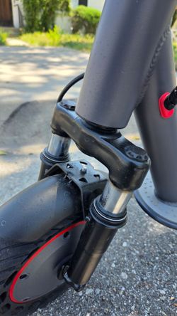 electric large scooter Front and rear suspension shock absorption