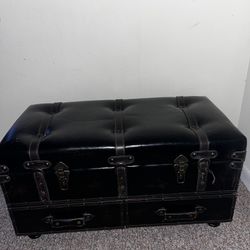 Trunk Storage Chest With Drawers 