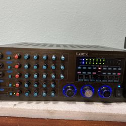 YAMAMITSHU YM-5200 PROFESSIONAL ECHO MIXING AMPLIFIER KARAOKE