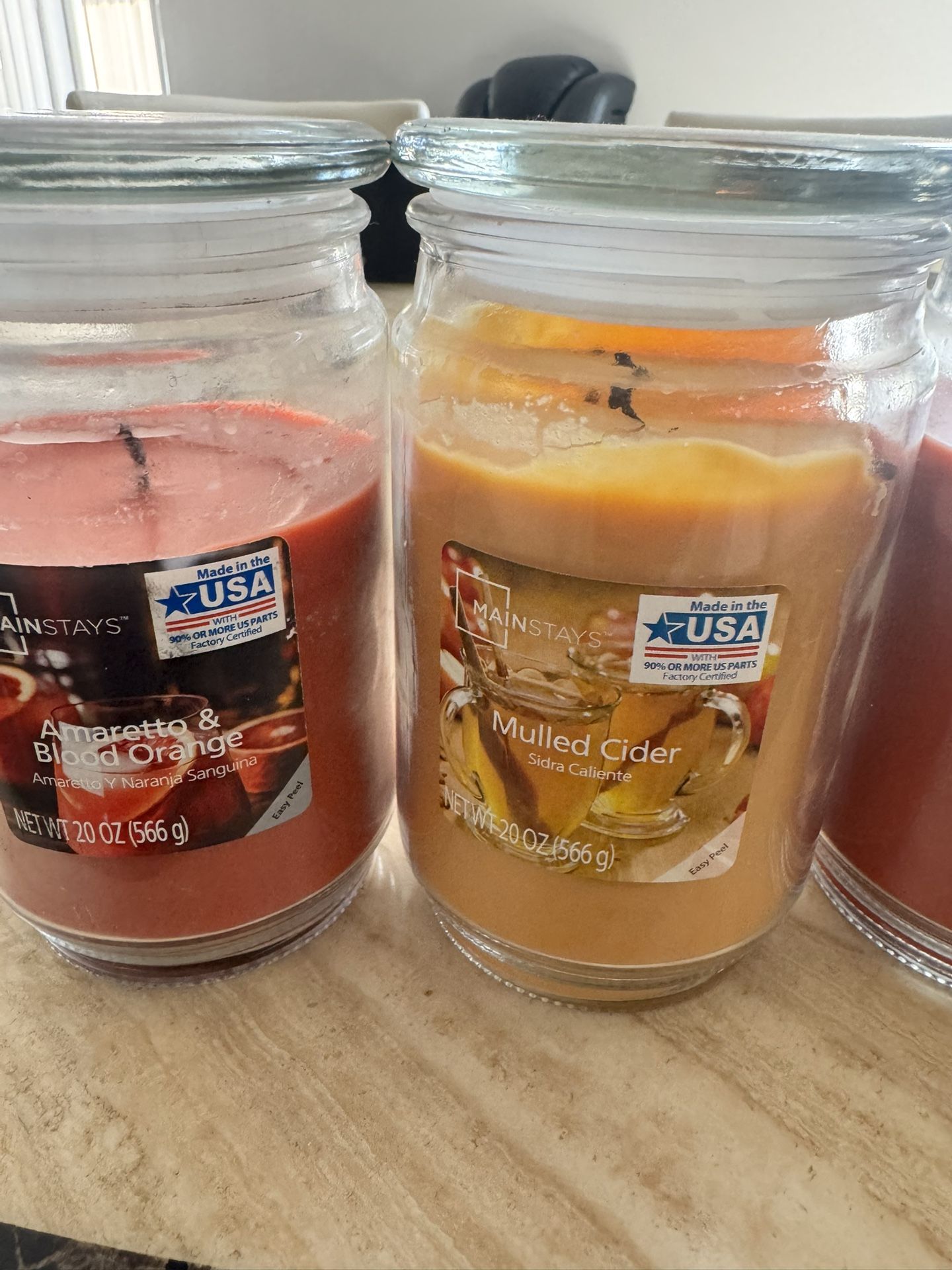 4 Candles Velas Veladoras Scent