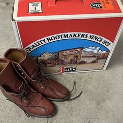 Justin Boot Co. Leather Boots