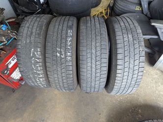 265/70R17 GOODYEAR WRANGLER SET OF 4 TIRES