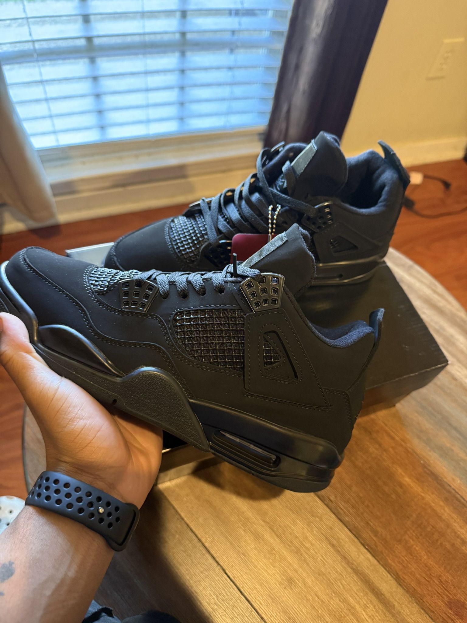Jordan 4 Black Cat - Size 10