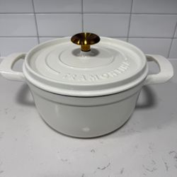 Tramontina 4-Quart Dutch Oven (White)
