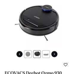 Ecovacs Ozmo Pro 930 Smart Navi/mapping Make Offer