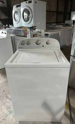 Whirlpool White Top Load Washer with Large Capacity