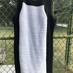 CALVIN KLEIN | EMPIRE DRESS