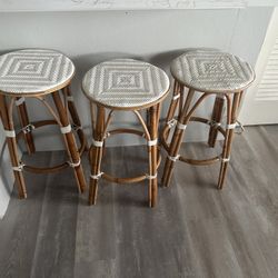 Set of 3 Bar Stools