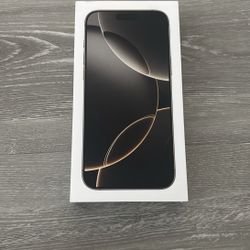 IPhone 16 Pro Max Empty Box Only – Authentic Apple Packaging
