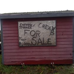 2--- Out Buildings 8'x12'x9' High  #2 8'x10'x10  High'