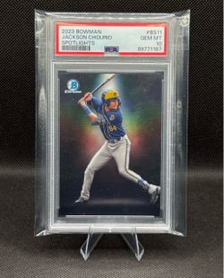 Jackson Chourio PSA 10 Spotlight
