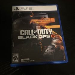 Ps5 Games . Madden 2024 (never Opened It) New . BO6