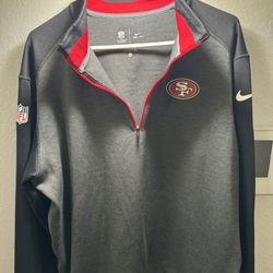 49ers Quarter Zip Sweatshirt 