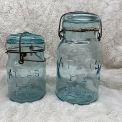 Quart & Pint Atlas Canning Jars