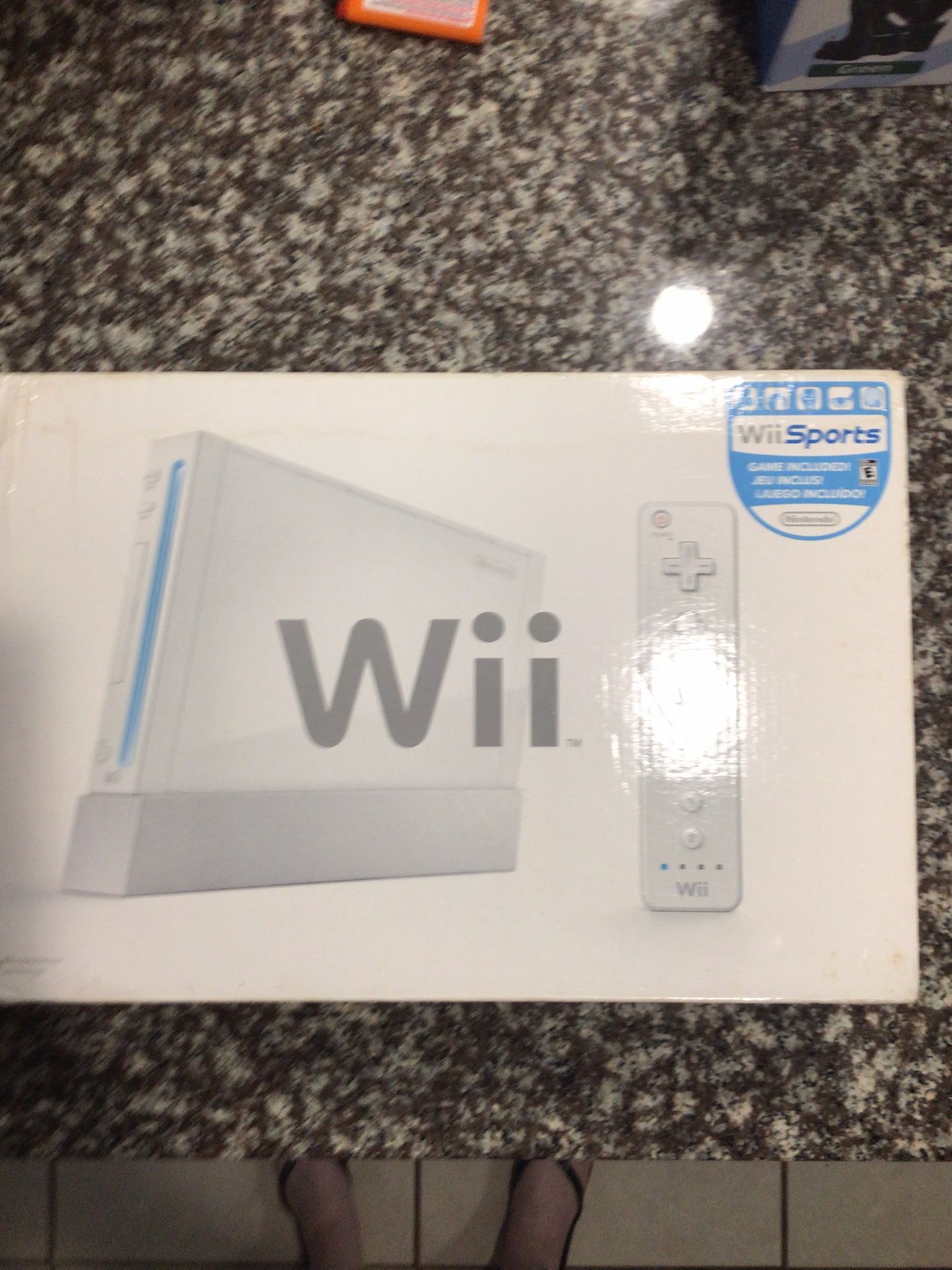 Wii Console With Wii Sports