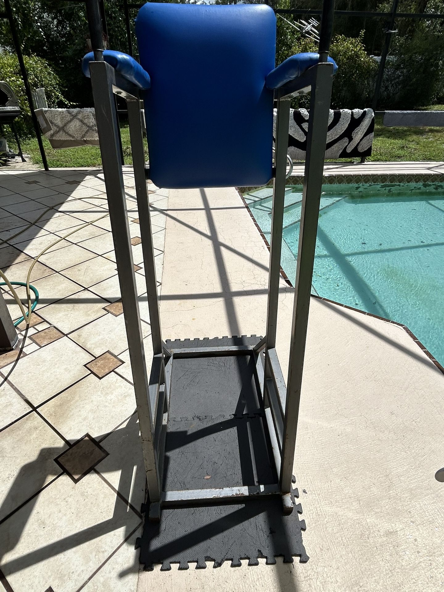 Standing Dip And Leg Lift Bench Good Deal!!