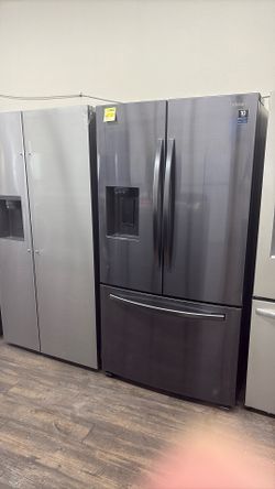 Samsung. French Door. Black Stainless Steel