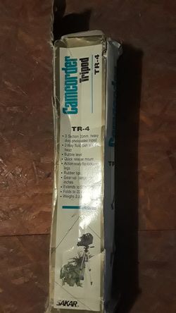 Camcorder tripod