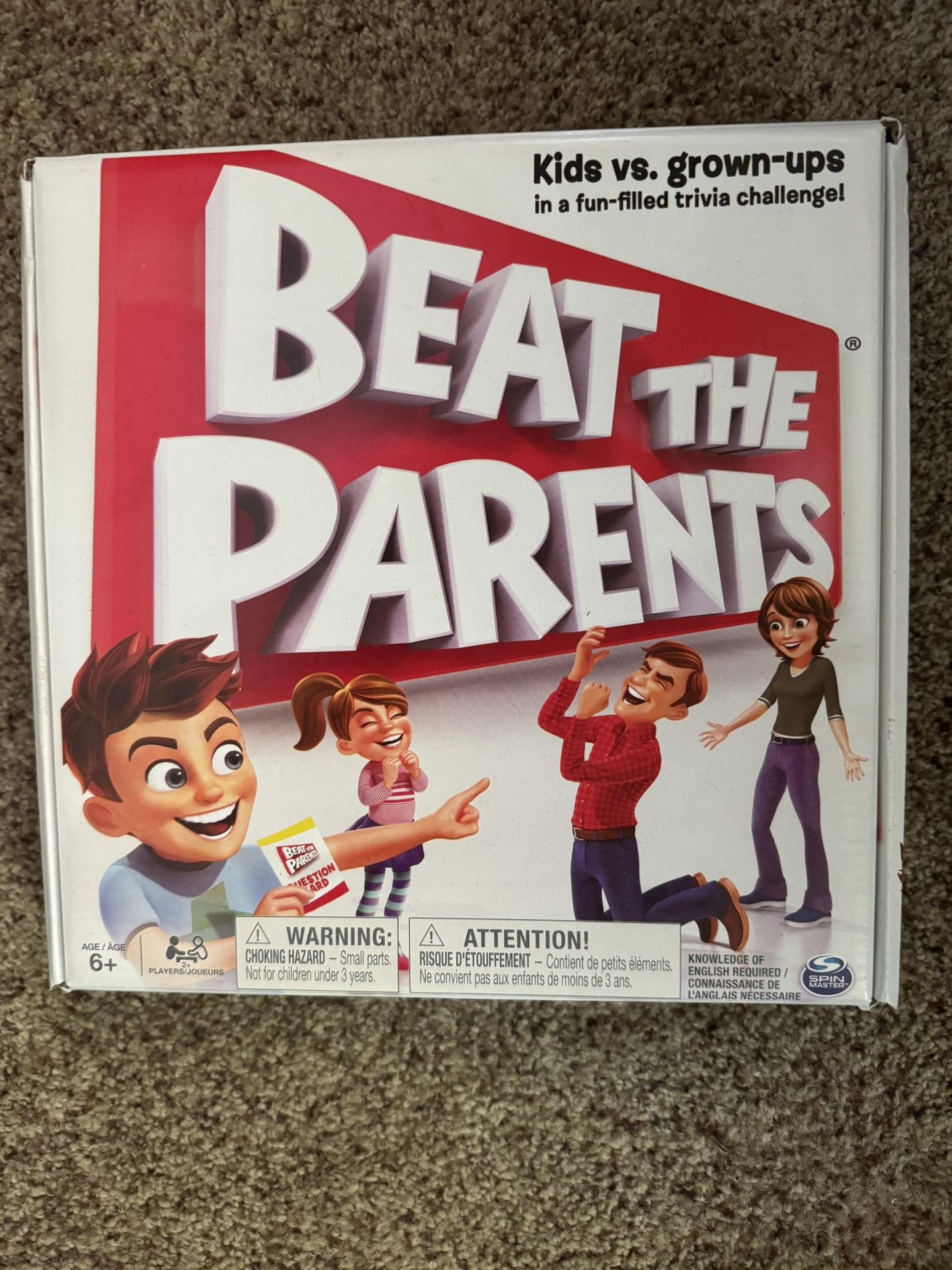 Beat The Parents Board Game