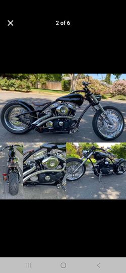 Custom Buell harley davidson bobber