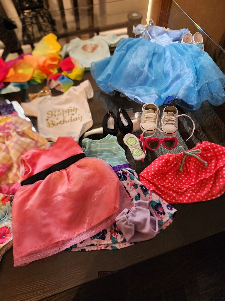 18 Inch Doll Clothes And Accessories 