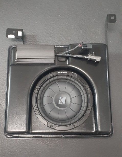 NEW! 10" Kicker SUB & AMP Box GM Trucks