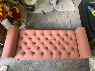 Storage Bench w/ Rolled Arms
