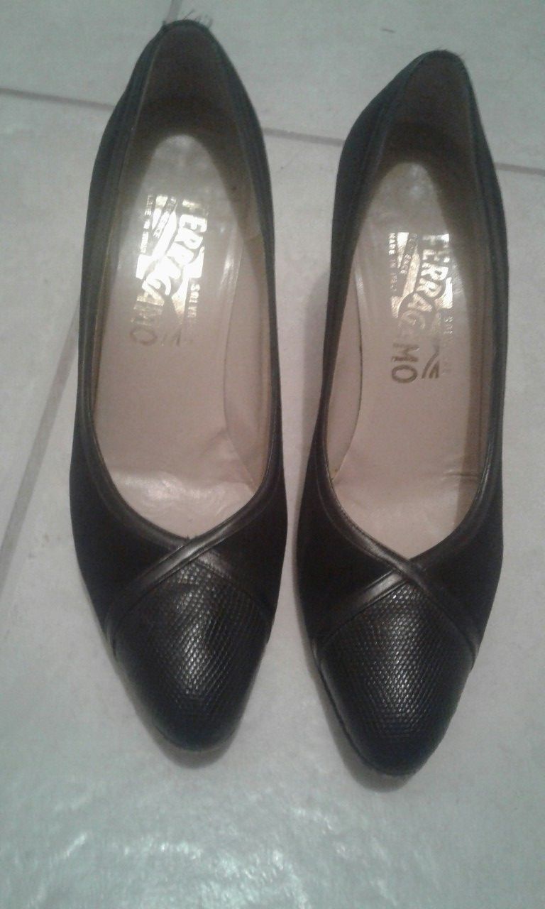 Ferragamo Black heels