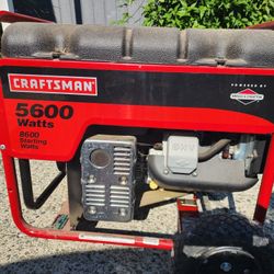 Craftsman 5600 Generator -As Is