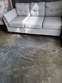 Sectional Sofa:  a single piece out of two