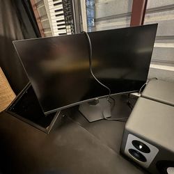 32 Inch Dell Curved Monitor 