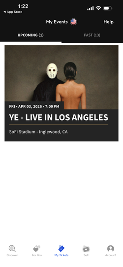 Kanye West April 3rd Sofi