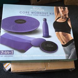Brand new LOMI FITNESS CORE WORKOUTKIT 7pcs Home Fitness Set 7 In 1 for  Sale in Lemon Grove, CA - OfferUp