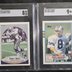 Troy Aikman & Emmitt Smith SGC Slabs 
