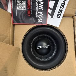 brand new CT Sounds Meso 8” sub