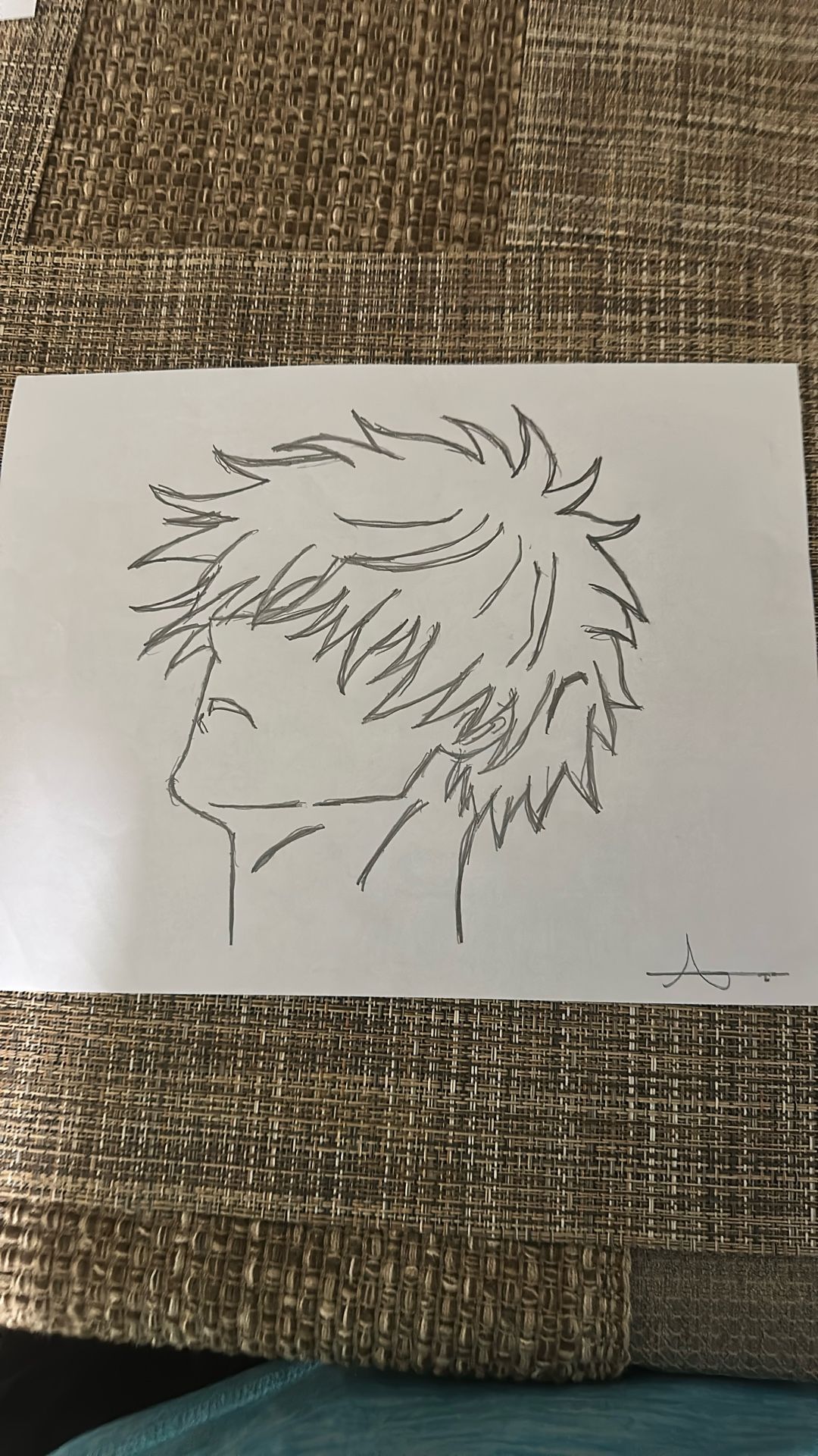 My Son Drawing