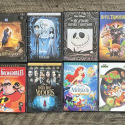 Disney Movies, DVD Lot (Lot of 8 Movies)