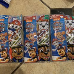 BRAND NEW 4t Boys Paw Patrol Underwear $5 Each Pack Or ALL For $12 